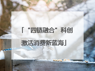 “四链融合”科创激活消费新蓝海