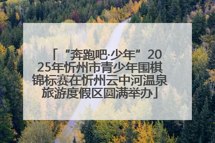 “奔跑吧·少年”2025年忻州市青少年围棋锦标赛在忻州云中河温泉旅游度假区圆满举办