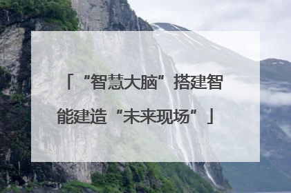 “智慧大脑”搭建智能建造“未来现场”