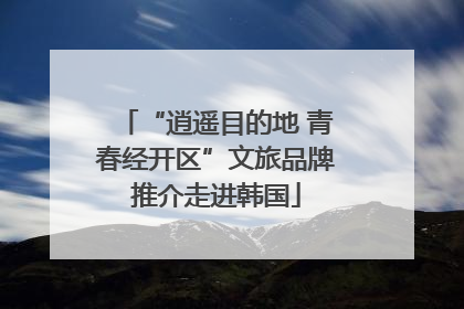 “逍遥目的地 青春经开区”文旅品牌推介走进韩国