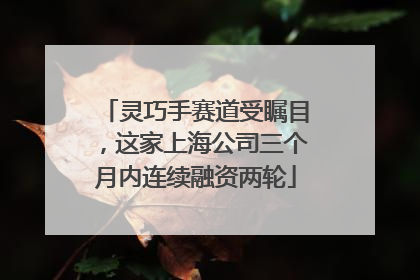 灵巧手赛道受瞩目，这家上海公司三个月内连续融资两轮