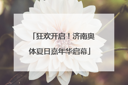 狂欢开启！济南奥体夏日嘉年华启幕