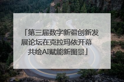 第三届数字新疆创新发展论坛在克拉玛依开幕 共绘AI赋能新图景