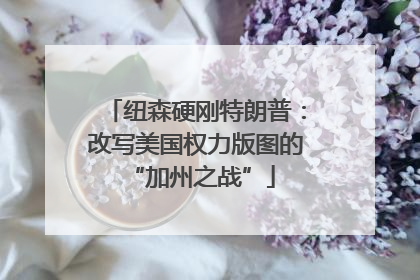 纽森硬刚特朗普：改写美国权力版图的 “加州之战”