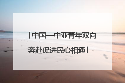 中国—中亚青年双向奔赴促进民心相通