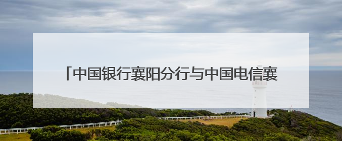中国银行襄阳分行与中国电信襄阳分公司联合开展研学共建活动