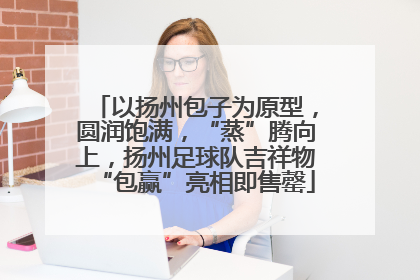 以扬州包子为原型，圆润饱满，“蒸”腾向上，扬州足球队吉祥物“包赢”亮相即售罄