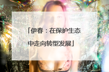 伊春：在保护生态中走向转型发展