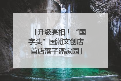 升级亮相！“国字头”国潮文创店首店落子潘家园
