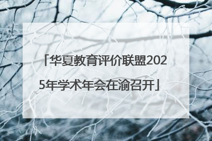 华夏教育评价联盟2025年学术年会在渝召开