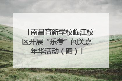 南昌育新学校临江校区开展“乐考”闯关嘉年华活动（图）
