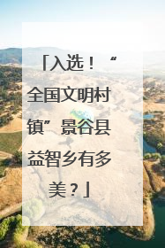 入选！“全国文明村镇”景谷县益智乡有多美？
