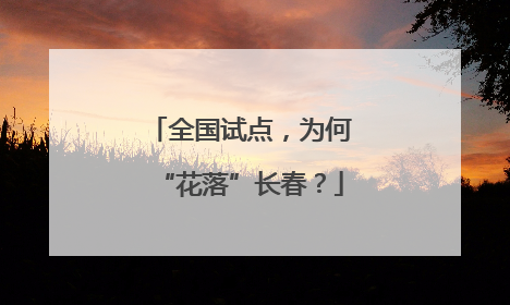 全国试点，为何“花落”长春？