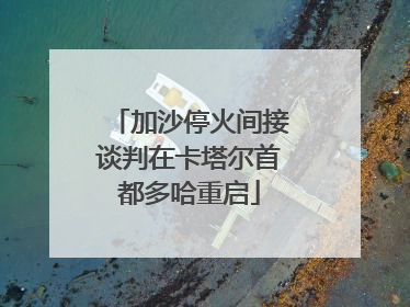 加沙停火间接谈判在卡塔尔首都多哈重启