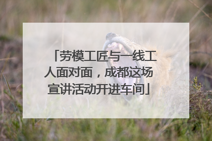 劳模工匠与一线工人面对面，成都这场宣讲活动开进车间