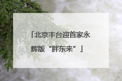 北京丰台迎首家永辉版“胖东来”