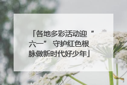 各地多彩活动迎“六一” 守护红色根脉做新时代好少年