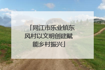 同江市乐业镇东风村以文明创建赋能乡村振兴