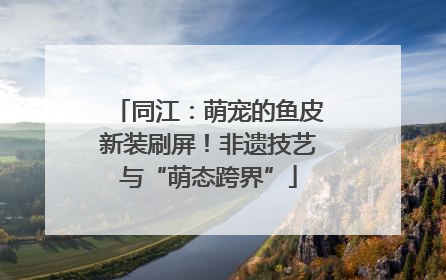 同江：萌宠的鱼皮新装刷屏！非遗技艺与“萌态跨界”
