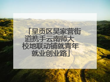 呈贡区吴家营街道携手云南师大 校地联动铺就青年就业创业路