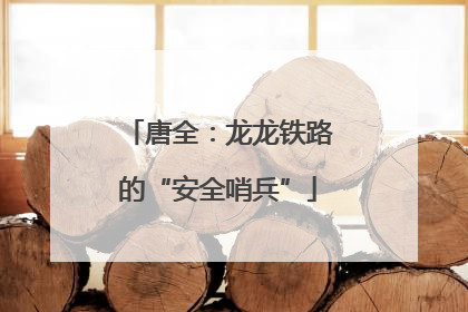 唐全：龙龙铁路的“安全哨兵”