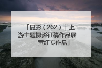 夏影（262）｜上游主题摄影征稿作品展——黄红专作品