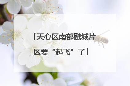 天心区南部融城片区要“起飞”了