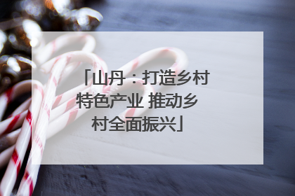 山丹：打造乡村特色产业 推动乡村全面振兴