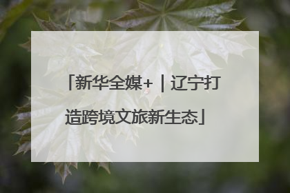 新华全媒+｜辽宁打造跨境文旅新生态