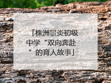 株洲景炎初级中学“双向奔赴”的育人故事