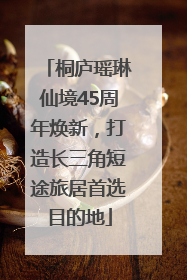 桐庐瑶琳仙境45周年焕新，打造长三角短途旅居首选目的地