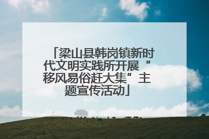 梁山县韩岗镇新时代文明实践所开展“移风易俗赶大集”主题宣传活动