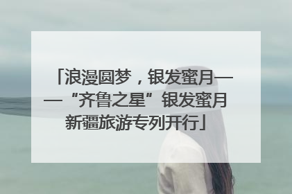 浪漫圆梦，银发蜜月——“齐鲁之星”银发蜜月新疆旅游专列开行