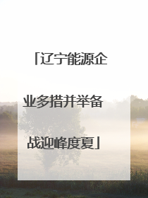辽宁能源企业多措并举备战迎峰度夏
