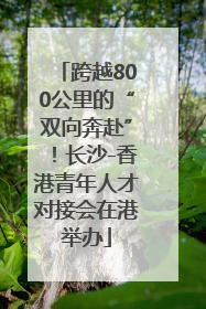 跨越800公里的“双向奔赴”！长沙-香港青年人才对接会在港举办