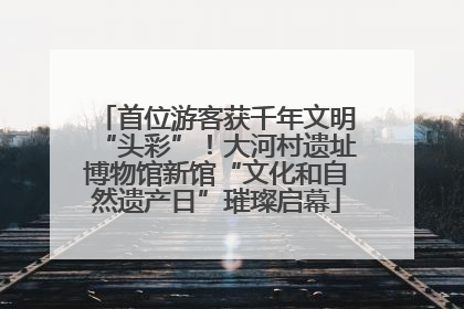 首位游客获千年文明“头彩”！大河村遗址博物馆新馆“文化和自然遗产日”璀璨启幕
