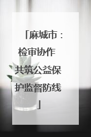 麻城市：检审协作 共筑公益保护监督防线