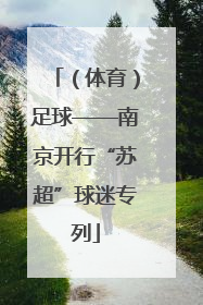 （体育）足球——南京开行“苏超”球迷专列